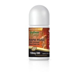Product image for GoGreen Hemp CBD Infused Heat Roll-On 150mg