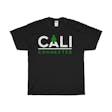Product image for CaliConnected Men's Black Cotton Tee Shirt