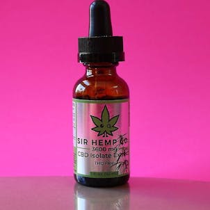 Photo of High Potency THC Free Hemp CBD Isolate Extract 3600mg