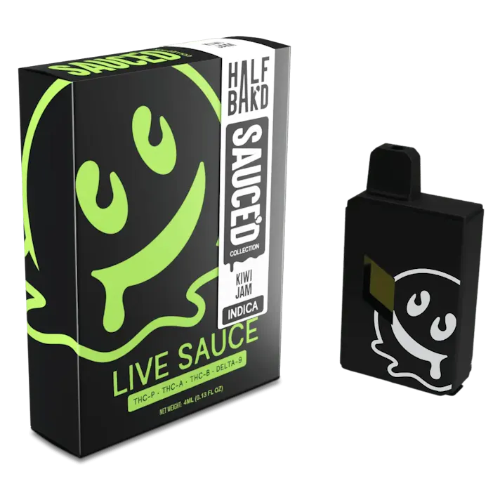 Zaleaf: HALF BAK´D Kiwi Jam - 4G Live Resin Disposable vape