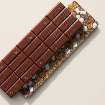 Photo of 5mg Kiva 'S'mores' Milk Chocolate Bar 100mg THC total