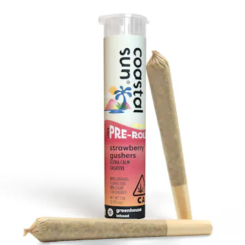 Photo of Strawberry Gushers Infused Greenhouse Pre-Roll 2-Pack