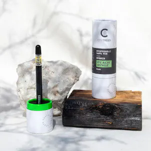 Photo of City Trees 500mg Peach Ringz Disposable Vape Pen