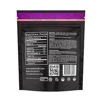Photo of AVENTUS8 DELTA-8 THC INFUSED GUMMIES MIXED BERRY