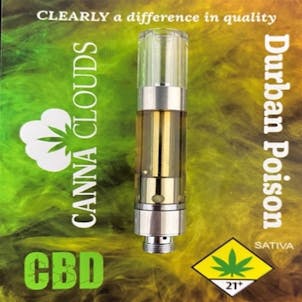 Product image for Durban Poison CBD 1g Cartridge
