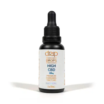 Photo of DRIP DROPS High CBD Vanilla 600mg