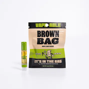 Photo of Papaya Brown Bag Distillate Vape 1000mg