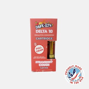 Photo of Delta 10 Vape Cartridge – Strawberry Cough (Sativa)