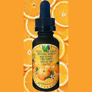 Product image for 1000mg CBD Vape Oil, Orange
