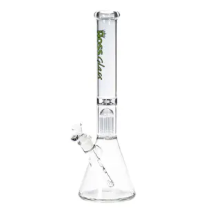 Photo of Hoss Glass 18 Inch Beaker Bong with Thick Base and Joint and 8-Arm Perc