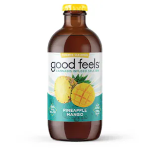 Photo of Good Feels Pineapple Mango Seltzer - 5 mg (Summer Seasonal)