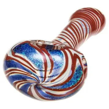 Photo of "Patriot Swirl" Hand Pipe