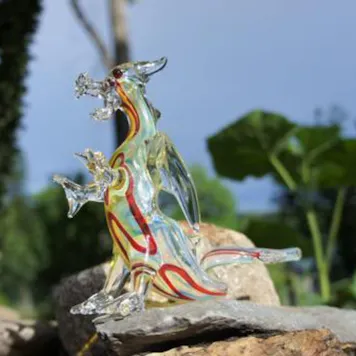 Photo of "Feestanding Glass Dragon" Hand Pipe