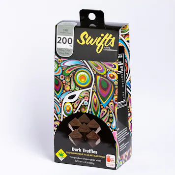 Photo of Dark Chocolate Truffles (CBD) 200mg 1:1 10-pack