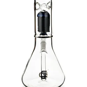 Photo of 14" Beaker Bong w/ Single Tree Perc, by Crystal Glass