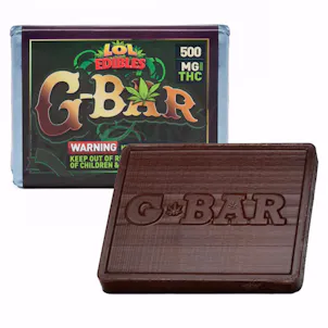 Photo of Chocolate Bar - G-bar 500mg