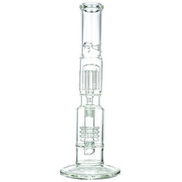 Photo of "Barrel to Tree Perc" Straight Tube Bong