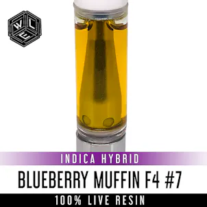 Photo of Blueberry Muffin F4 #7 100% Live Resin Cartridge 1 Gram