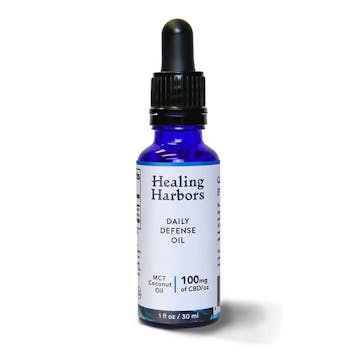 Photo of 100mg CBD THC Free Daily Defense Oil