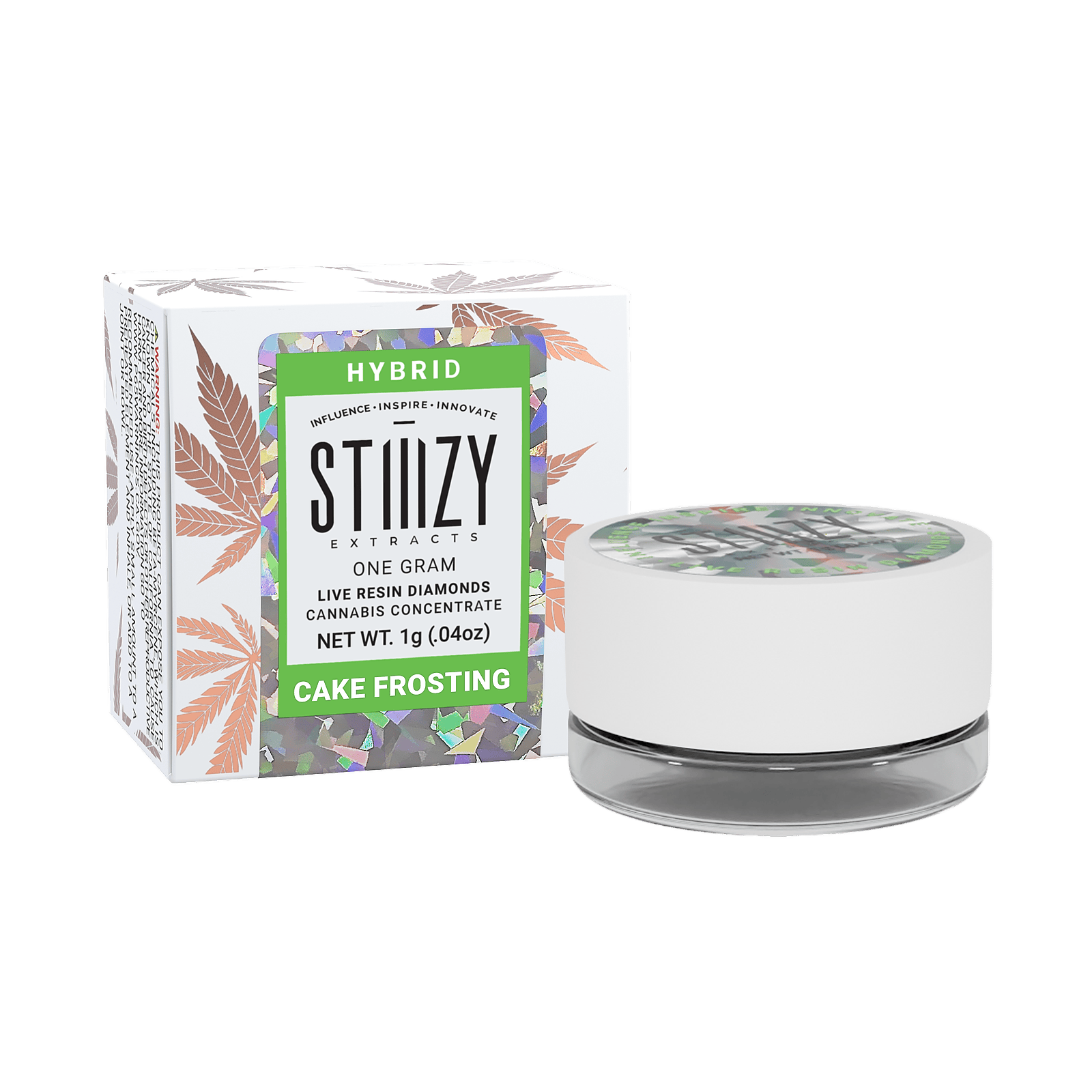 STIIIZY CAKE FROSTING LIVE RESIN DIAMONDS 1G Leafly