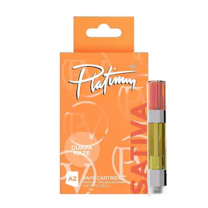Photo of Platinum Vape Guava Haze (Sativa) 510 Thread Cartridge 1g