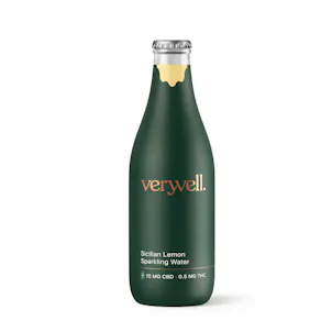 Photo of Veryvell, Sicilian Lemon, 15mg CBD, Sparkling Water