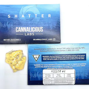 Photo of Killer OG Shatter 1.0 g