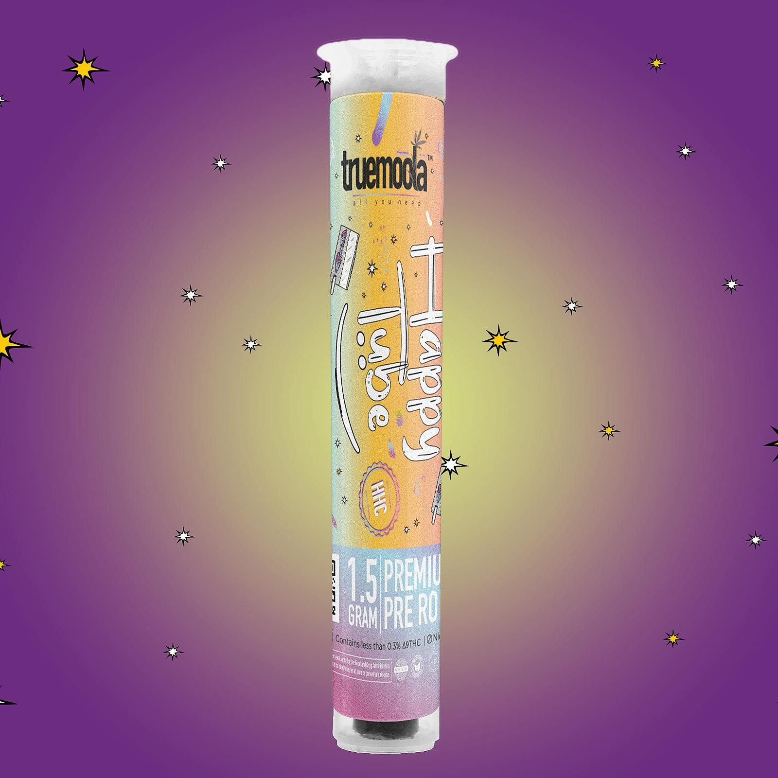 Truemoola Happy Tube HHC King Louis XIII (Indica) 1.5g Preroll