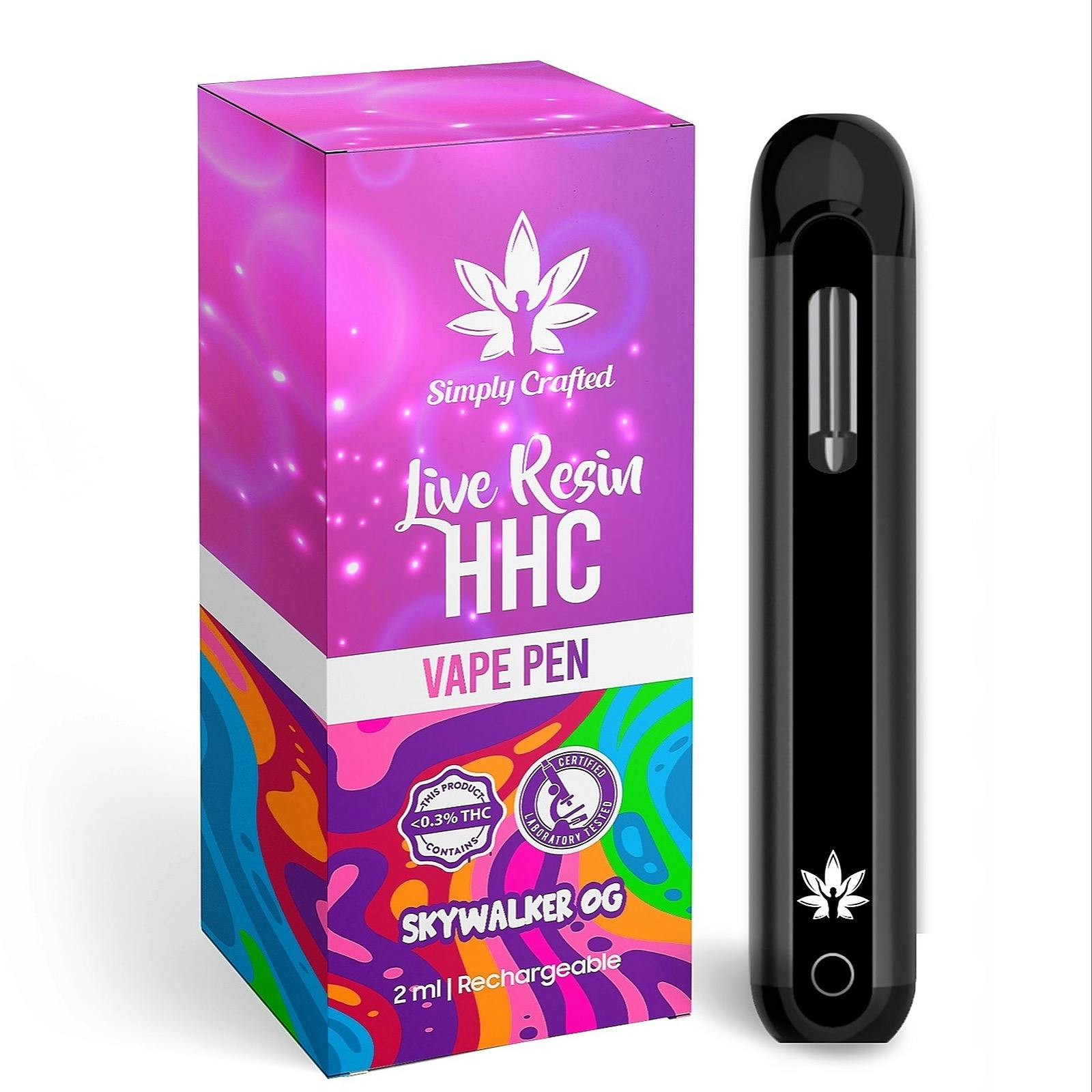 Simply Crafted Free Shipping Save 25 With Code Leafly Skywalker Og 2ml Hhc Vape Pen Leafly 5326
