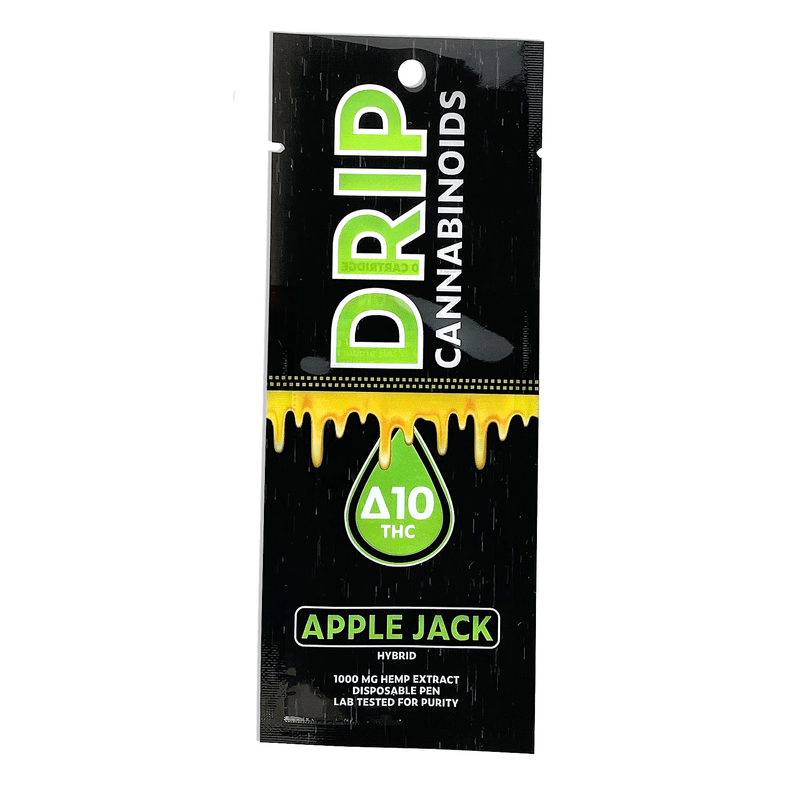 DRIP Cannabinoids Apple Jack Delta10 Disposable Leafly