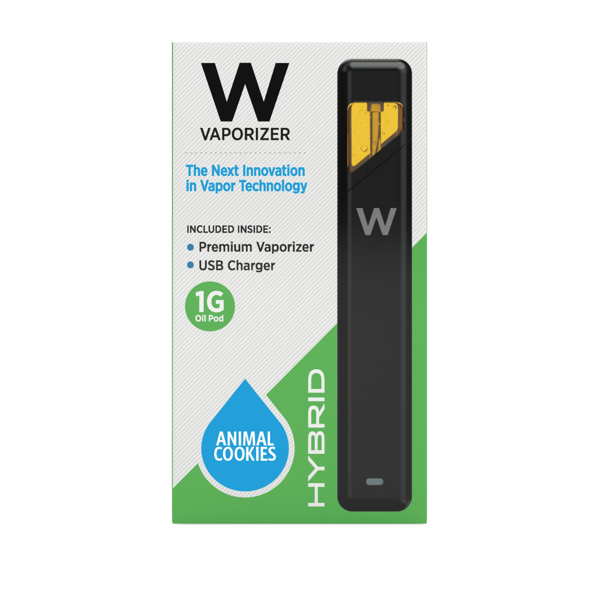 W Vapes Animal Cookies Hybrid 1G Premium Vaporizer Kit Leafly