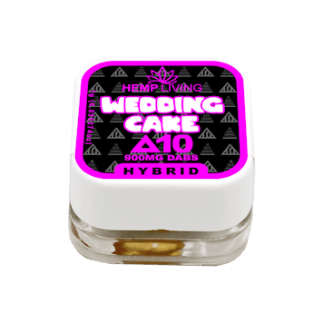 Photo of Hemp Living - Delta 10 Dab Wax 1g Jar - Wedding Cake 1000mg