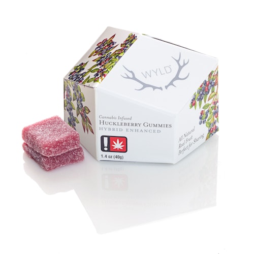 Huckleberry Hybrid Enhanced Gummies 50mg