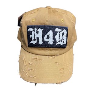 Photo of DESTRUCTED MUSTARD H4B PATCH HAT