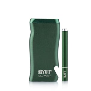 Photo of RYOT® Super Magnetic Dugout with One Hitter - Green