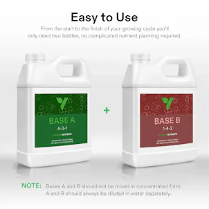 Photo of VIVOSUN Nutrients Base A & B Bundle, Liquid Fertilizer Supports Vegetative and Flowering Stage