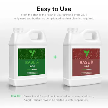 Photo of VIVOSUN Nutrients Base A & B Bundle, Liquid Fertilizer Supports Vegetative and Flowering Stage