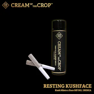 Photo of Resting Kushface | Two Half Gram Premium Flower Prerolls | 1g