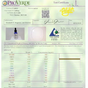 Photo of 500mg CBD Oil with Strawberry Haze Terpenes - CBD Delight LLC - 35% Discount Code