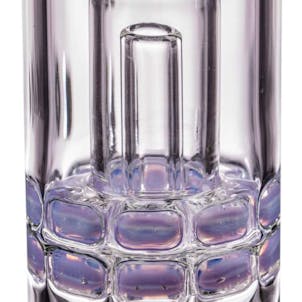 Photo of Diamond Glass Bubble Barrel to UFO Perc Straight Tube