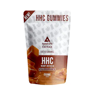 Photo of Happi Urb Extrax Salted Caramel HHC Gummies – 250mg