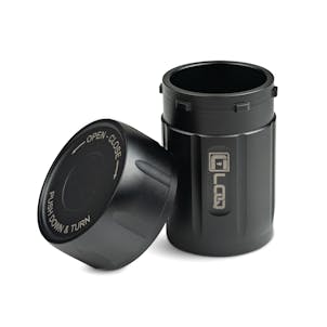 Photo of Premium Smell Proof Aluminum Stash Jar - Black 80ml, Model T80B