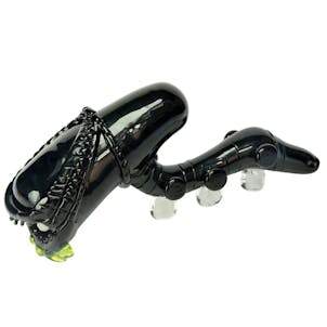 Photo of Empire Glassworks Predator Alien Glass Hand Pipe
