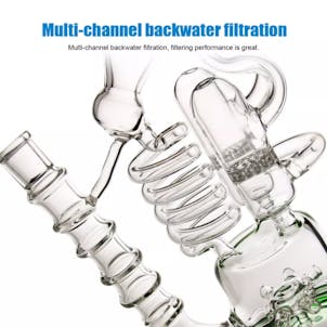 Photo of 13" Dr. Smoke Multiple Loop Filtration Water Pipe