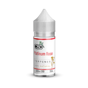 Photo of Platinum Rose CBD Terpene Vape Liquid (500–1000mg)