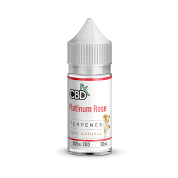 Photo of Platinum Rose CBD Terpene Vape Liquid (500–1000mg)