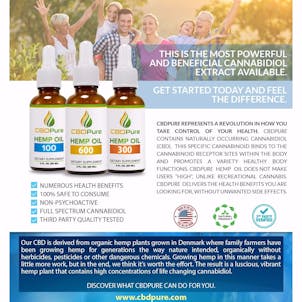 Photo of CBDPure: Cannabidiol 100 mg