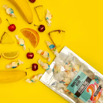 Photo of Delta-9 Live Rosin Taffy (Tutti Frutti)