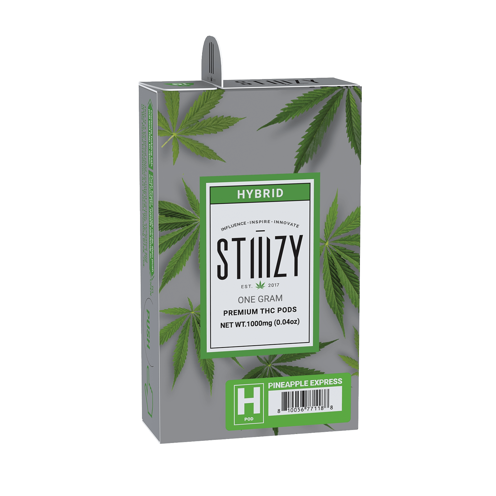 STIIIZY Pineapple Express Premium THC POD 1G Leafly