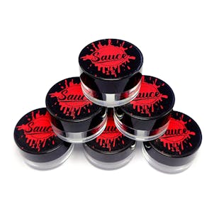 Photo of 25 Concentrate Sauce Shatter Labels Oil Wax Crafts 1G 5ML Acrylic Jars AJ-011